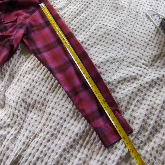 NWT Dixxon Flannel Sailors Delight Pearl Snap Plaid Size XLT - Picture 10 of 11